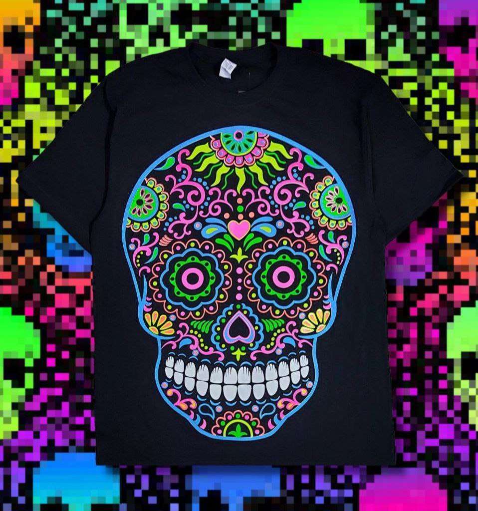 Playeras con estampado discount neon